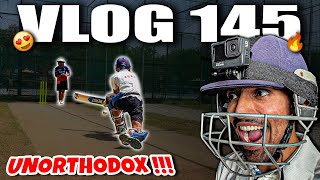 CRICKET CARDIO UNORTHODOX SHOTS😍 Reverse Sweep and Ramp Shots Practice🔥 GoPro Practice Session [upl. by Klotz893]