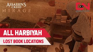 How to Get All Harbiyah Lost Books in Assassins Creed Mirage [upl. by Shwalb]