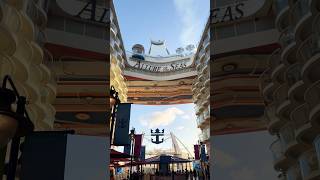 Allure of the seas An Oasisclass cruise from Royal Caribbean royalcaribbean cruiseship cruise [upl. by Ailongam]