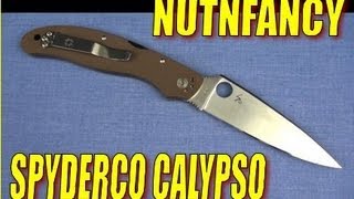 Spyderco Calypso Kin to Greatness by Nutnfancy [upl. by Woodcock690]