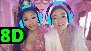 KAROL G Nicki Minaj  TUSA ◄8D AUDIO► LetraLyrics [upl. by Stets]