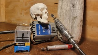 Showing the foredom Sr series with the industrial flex shaft amp Dremel carving [upl. by Neelrak976]