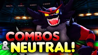 Competitive Incineroar Combo amp Neutral Guide 🔥  Smash Ultimate [upl. by Lemieux]