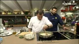 David De Jorge y Berasategui cocinan kokotxas con gulas [upl. by Jamey]