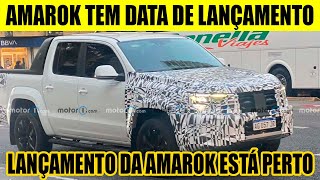 NOVA AMAROK TEM DATA DE LANÇAMENTO E MARGEM DE PREÇO PARA O BRASIL [upl. by Llenad]