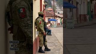 Soldado del ejercito mexicano en sancristobaldelascasas chiapas army military militares mexico [upl. by Yennep]