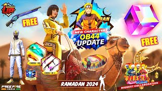 Ramadan Event Free Rewards 2024 🥳😱  Ob44 Update Anime Collab  FF New Event  FreeFire New Event [upl. by Humph999]