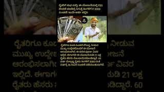 ರೈತರಿಗೆ ಶುಭ ಸುದ್ದಿ Government Yojane news [upl. by Eerased]