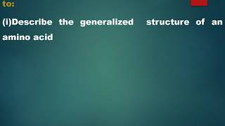 Amino Acid Structure Amphoteric Nature and Buffering Action [upl. by Beryl]