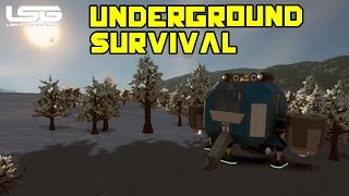 Space Engineers  Underground Survival Avoiding Conflict [upl. by Stargell]