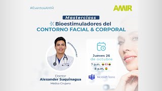 Masterclass bioestimuladores del contorno facial y corporal [upl. by Nehgam]