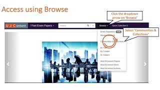 UJ Library  How to access previous online Exam Papers by Theresa Vukeya [upl. by Okorih]