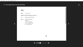 Ooma Office Tutorial Faxes Module  Adding a Cover Page [upl. by Karly]