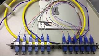 How to Install a 12 Port Rack Mount Fiber Optic Patch Panel [upl. by Mattias490]