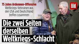 Veteranen des 2 Weltkriegs erzählen 2 Seiten einer Geschichte – die ArdennenOffensive [upl. by Rennob]