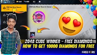 2048 CUBE WINNER WITHDRAW PROOF   FREE FIRE TAMIL  GAMING PUYAL [upl. by Gonyea]