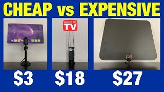 Indoor TV Antennas Compared Cheap vs Expensive [upl. by Labana202]