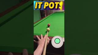 Snooker Pots That Go 👍 GoPro Headcam POV [upl. by Arak]