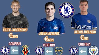 Chelsea LATEST summer NEW SIGNINGS CONFIRM  202425 season [upl. by Vernor]