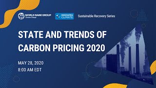 State and Trends of Carbon Pricing 2020 [upl. by Neerihs]