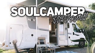 Pilote P696D Expression I SOULCAMPER FEHMARN I Roomtour I Rental I WoMo Vermietung [upl. by Launam]