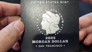 First Look  2023S Morgan Proof Unboxing [upl. by Odlawso46]