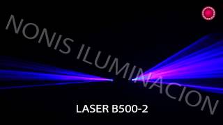 LASER DOBLE SALIDA AZUL DE 500 MW REALES BIG DIPPER  MODELO B500  2 [upl. by Colwin]