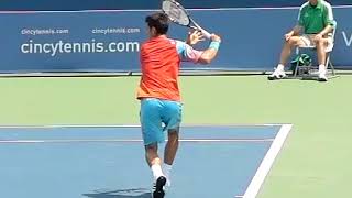 Djokovic Forehand Left View [upl. by Danziger]