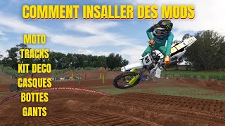 2024  COMMENT INSTALLER FACILEMENT DES MODS MX BIKES  Tracks moto amp Skin  TUTORIAL FR [upl. by Irisa]