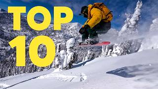 10 Backcountry Snowboard Runs [upl. by Ott]