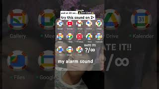 test my alarm sound pt1 [upl. by Mallissa71]