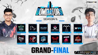 🔴LIVE GRAND FINAL  SRS DOMINATORS CUP SSN5  STRIKER SERIES  LIQUID PRODUCTION [upl. by Oira]