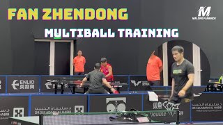 Fan Zhendong Ma Long Wang Chuqin  How the trio of strongest table tennis players in the world train [upl. by Hak]