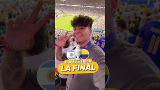 🏆ARGENTINA CAMPEÓN 🇦🇷 PARTE 1 COPA AMERICA ¡LA FINAL shorts video futbol viral messi [upl. by Taryn]