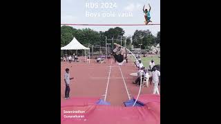 polevaultshorts swaminathangunasekaran trackandfield athletics [upl. by Etteloc]