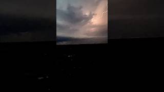 supercell timelapse near Throckmorton texas sleepsounds rain stormchaser severe [upl. by Karlene]