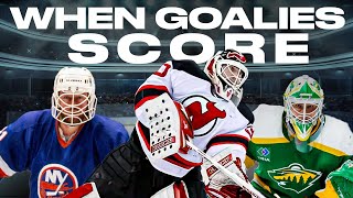 Goalies Scoring Goals The Wild History and How It Happens [upl. by Nahsyar943]