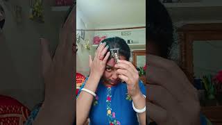 Indian girl hair cutting shaving 👀👁️🤣 [upl. by Novar240]