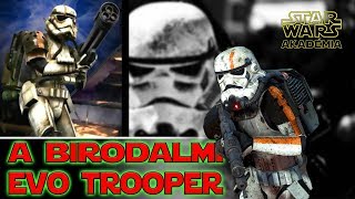 Birodalmi EVO trooper  A rohamosztagos egységek ásza  Star Wars Akadémia [upl. by Esilrac]