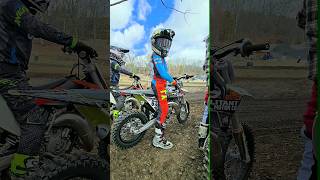 Cold Start on 2024 Husky 65cc 🥶😜 motocross mx racing shorts youtubeshorts viral [upl. by Waddle]