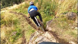 British Enduro National Champs PMBA Ae Forest Practice  the first and final [upl. by Aihsenod]