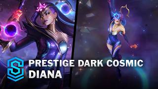 Prestige Dark Cosmic Diana Skin Spotlight  PreRelease  PBE Preview  League of Legends [upl. by Jordanna374]