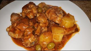 Cómo Guisar Pollo con Papas  SinPretextos [upl. by Merilee841]