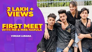 FIRST MEET  MR amp MRS NARULA  VIREAN LUBANA  SAM NARULA  REET NARULA  FIRST VLOG [upl. by Sievert785]