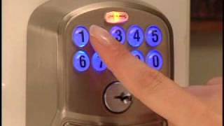 How To Program Your Schlage FE595 Keypad Entry Lock [upl. by Ecirtahs]