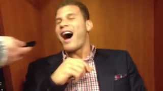 Blake Griffin impersonates Harry Caray [upl. by Lavelle]