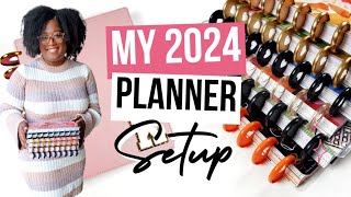 My 2024 Planner Lineup amp Setup 🤸🏾‍♀️🎉 Catchall Planner  Happy Planner amp Kell of A Plan [upl. by Ahsilif]