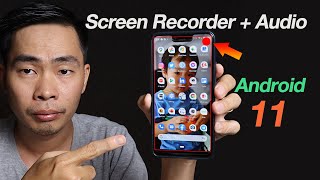 Android 11 Screen Recorder  How To Record Internal and External Audio on Android [upl. by Molli]