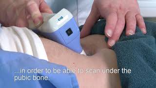 Instruction video BVS Pro bladder scanning procedure English with subtitles [upl. by Willcox]