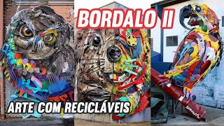 Arte com reciclavéis  Artista Bordalo II [upl. by Niwrek]